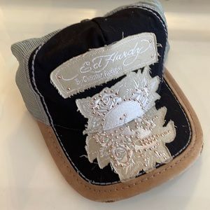 VINTAGE Ed Hardy by Christian Audigier Trucker Hat NEVER WORN